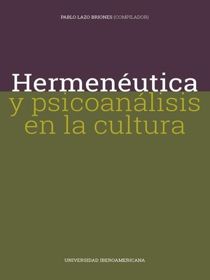 cover image of Hermenéutica y psicoanálisis en la cultura